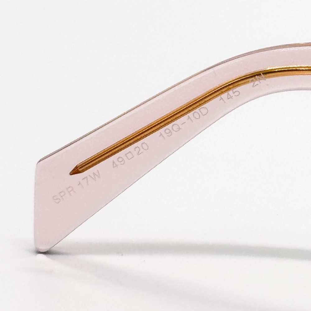 NEW PRADA SPR17W 19Q10D WOMEN SUNGLASSES PR 17WS 19Q10D PINK  PR17WS 19Q10D - Picture 8 of 10